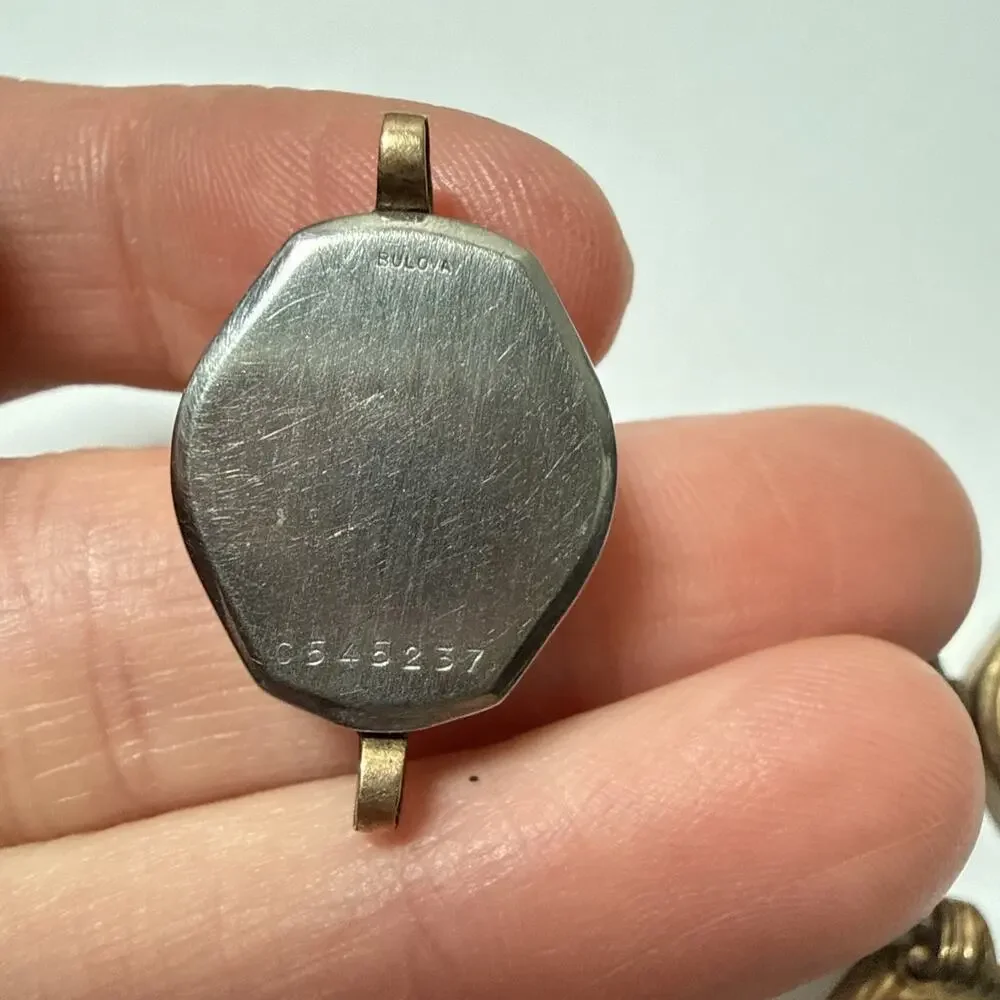 Vintage 5 Mechanical Wind-Up Watch Parts, Bulova, Lido,Ribaux, Elgin L2